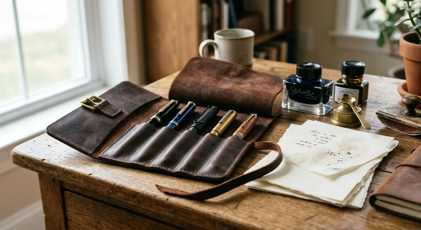 Best Fountain Pen Travel Cases and Pen Rolls